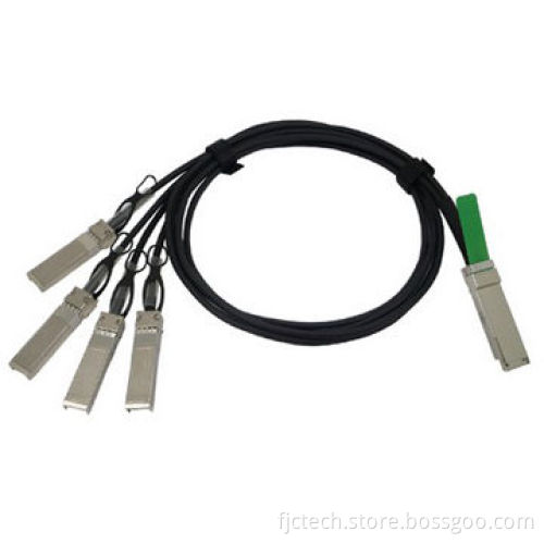 40GBase QSFP+ Copper Cable Assembly, 32AWG, 10g, 3m